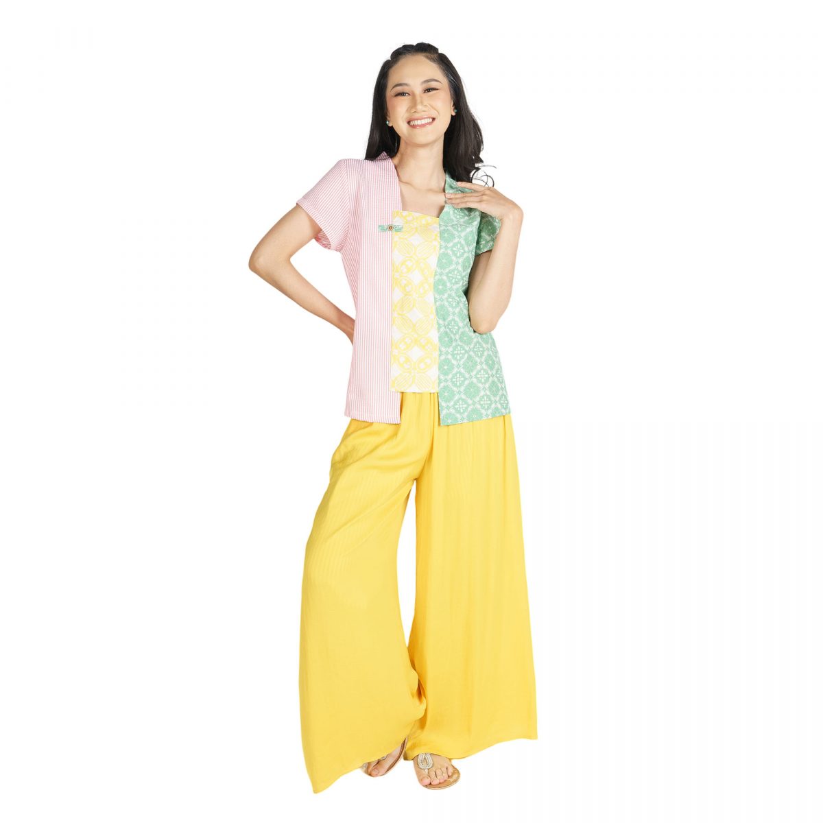 Carlina Blouse Green - Image 6