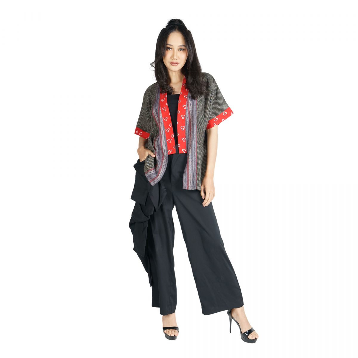 Fujiyama Blazer Black Red - Image 6