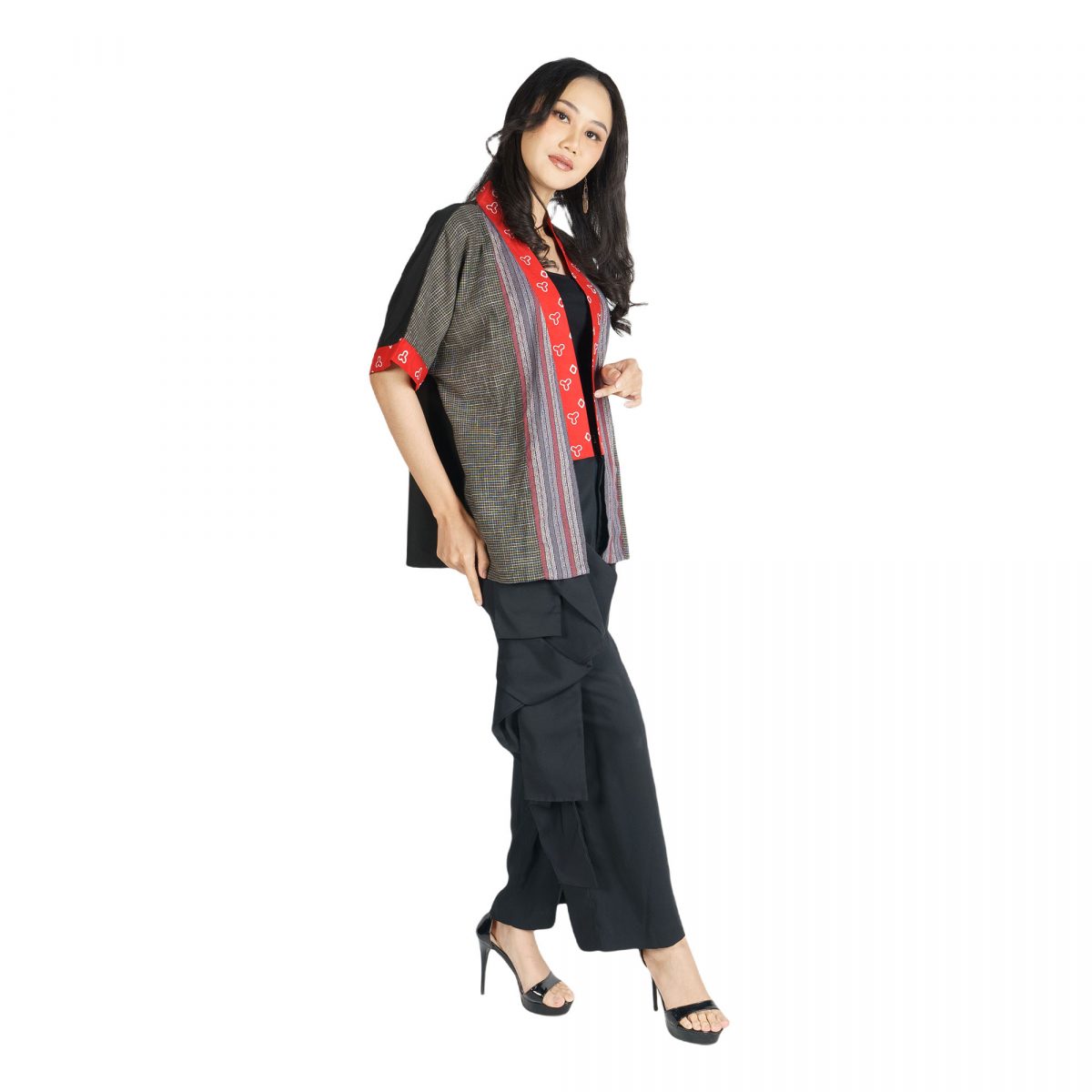 Fujiyama Blazer Black Red - Image 4