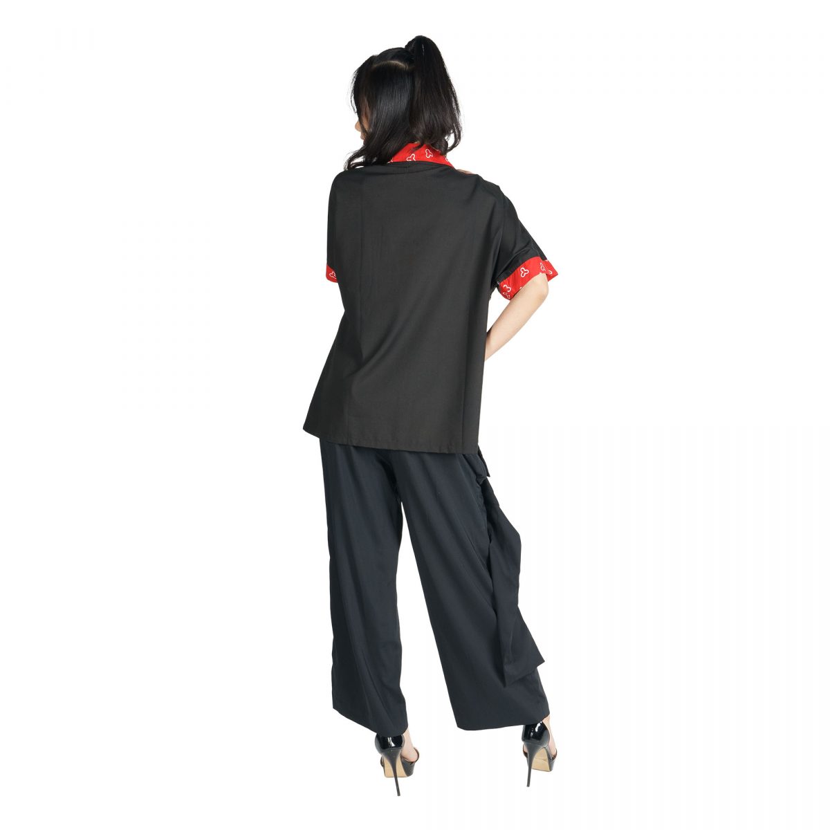 Fujiyama Blazer Black Red - Image 5