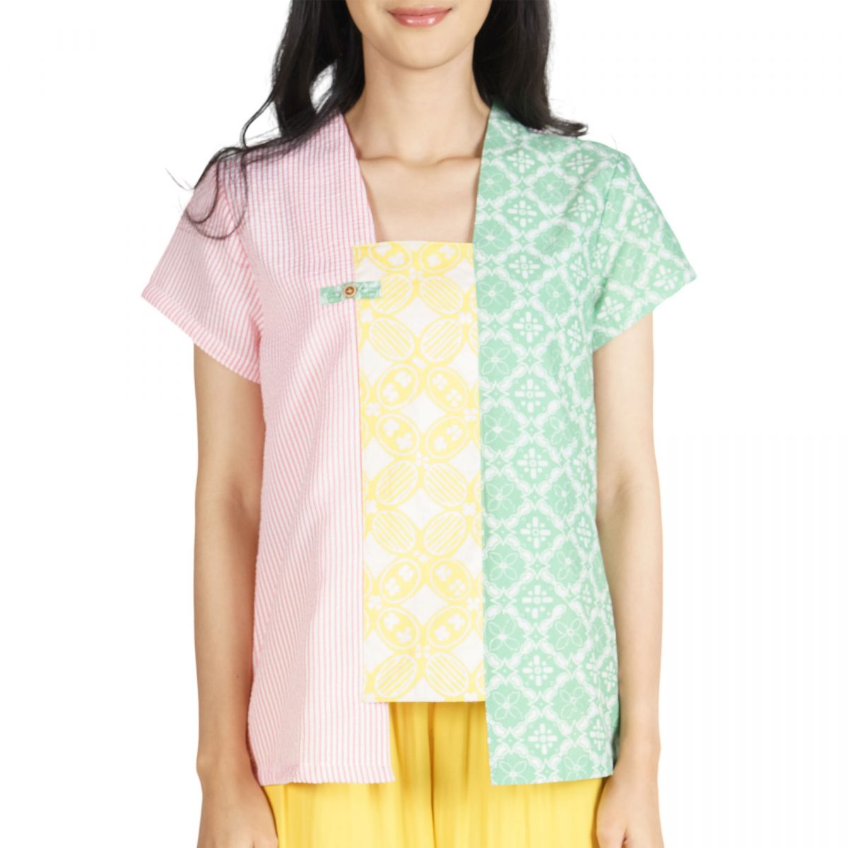 Carlina Blouse Green - Image 2