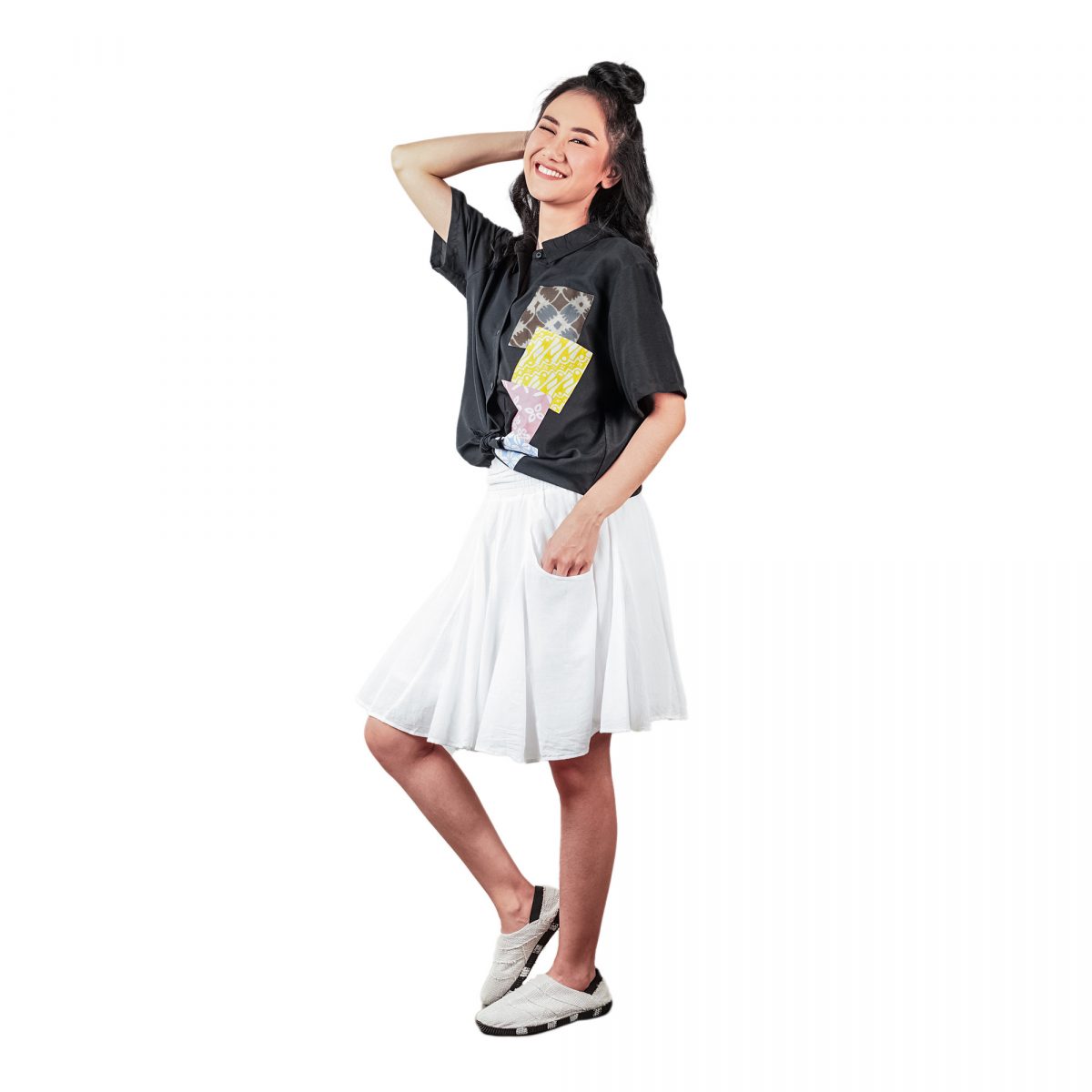 Mozaic Shirt Black - Image 3