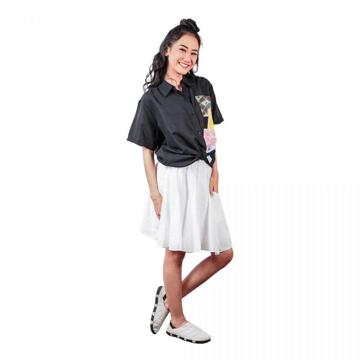 Mozaic Shirt Black - Image 4