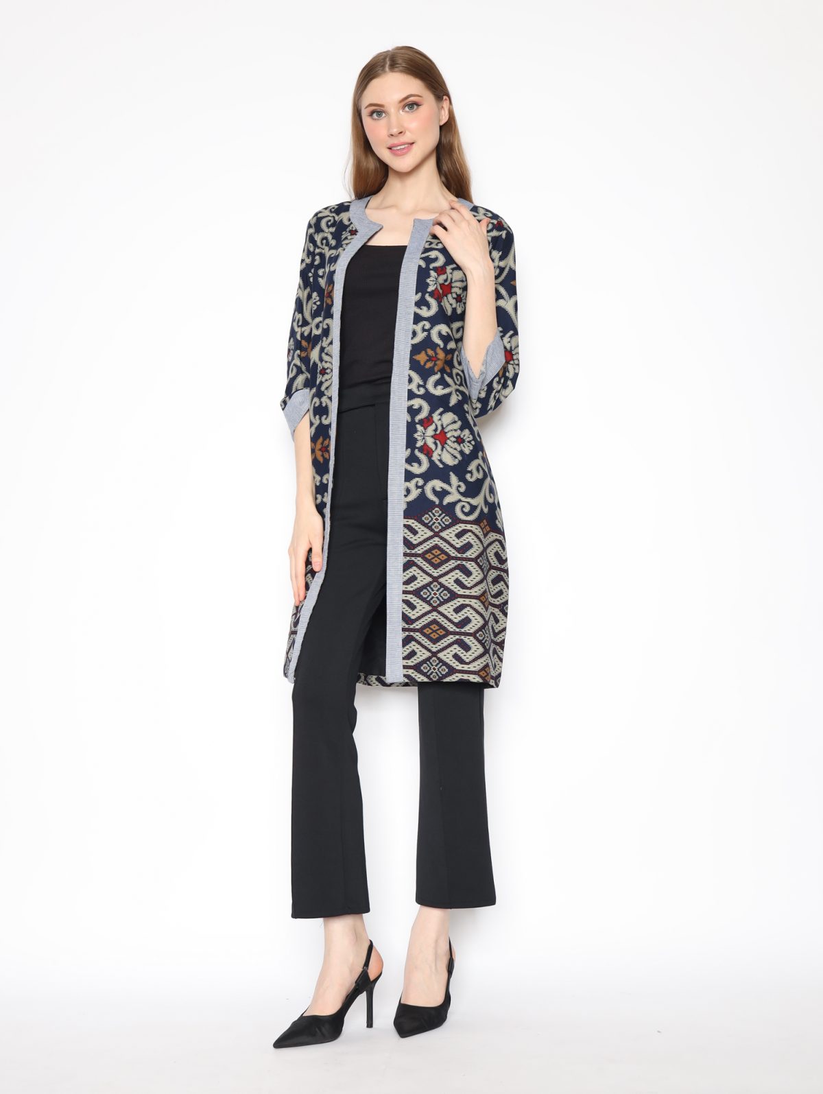 Alisha Blazer Navy - Image 3