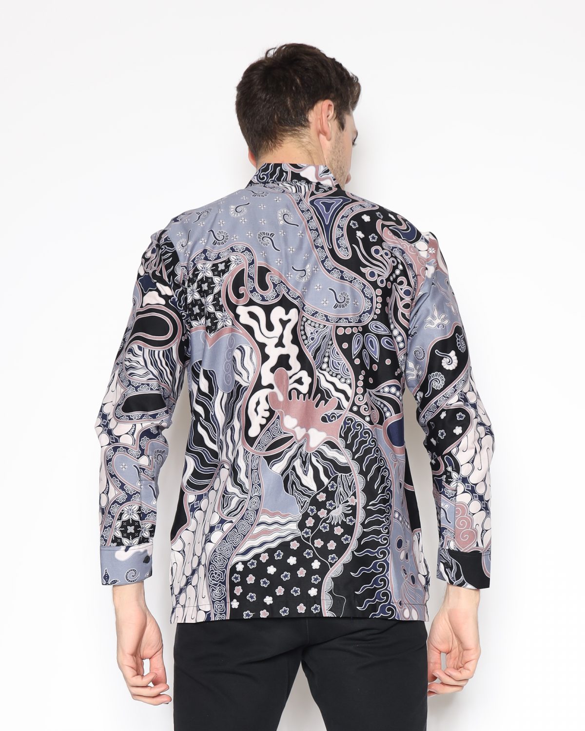 Tuscany Shirt Black Grey - Image 5
