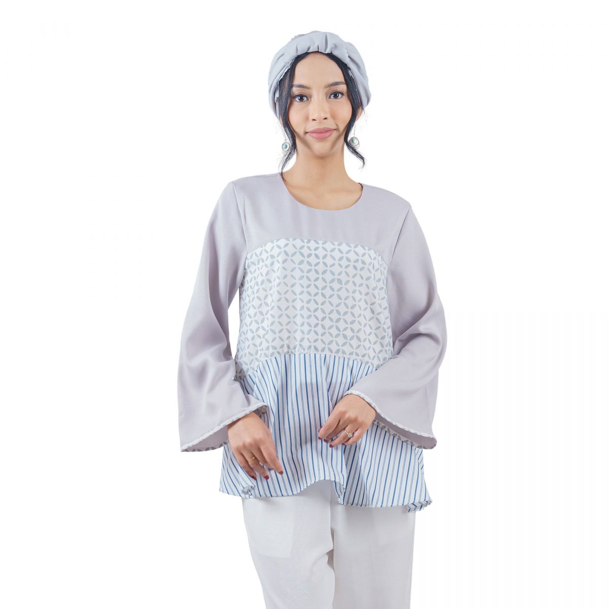 Gayatri Blouse Grey