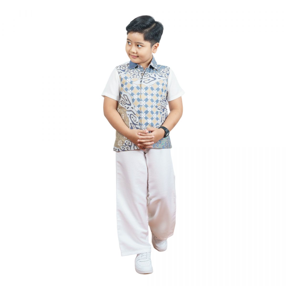Lionel Shirt Kids Grey - Image 6