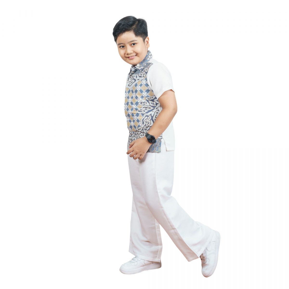 Lionel Shirt Kids Grey - Image 4