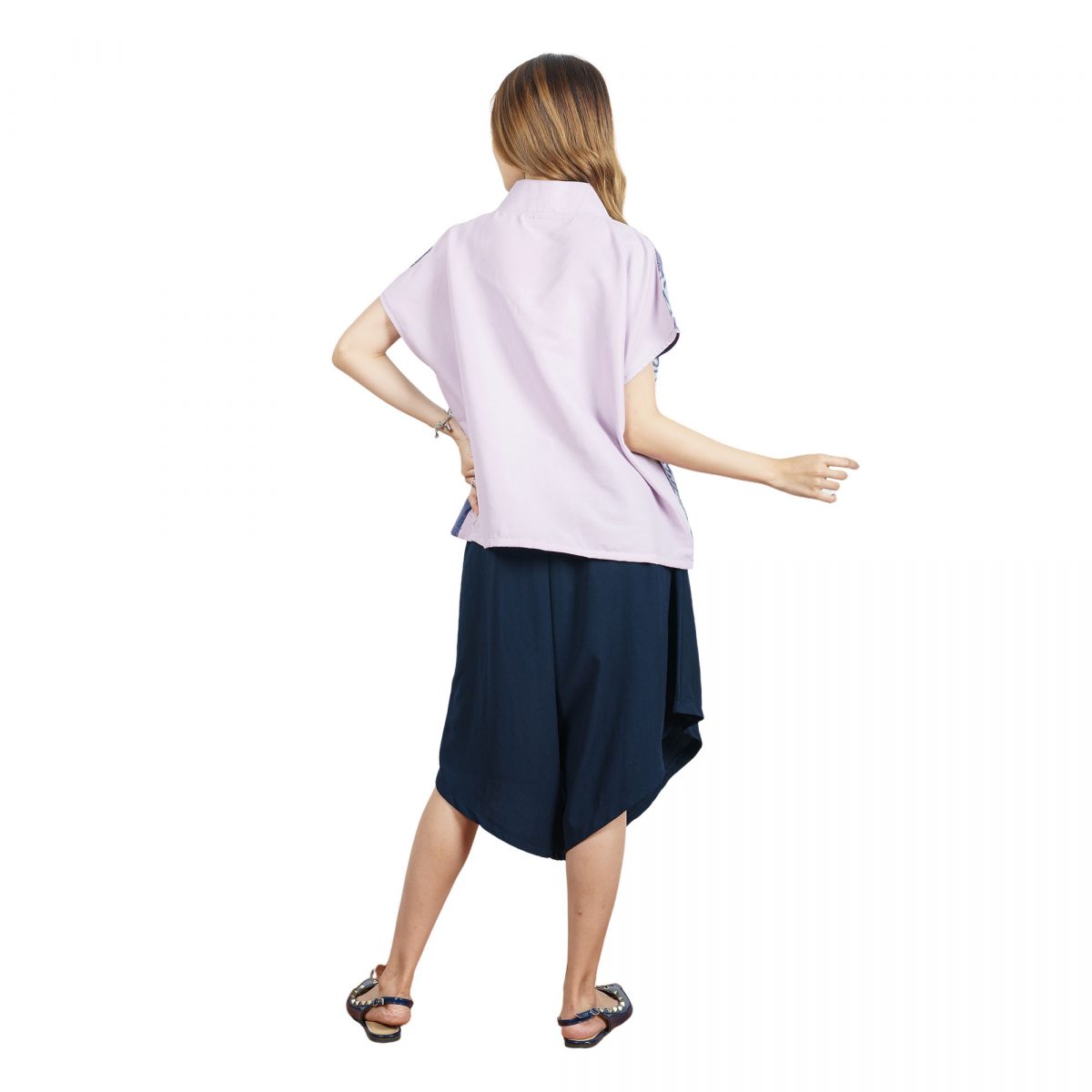 Olivia Blouse Purple - Image 5