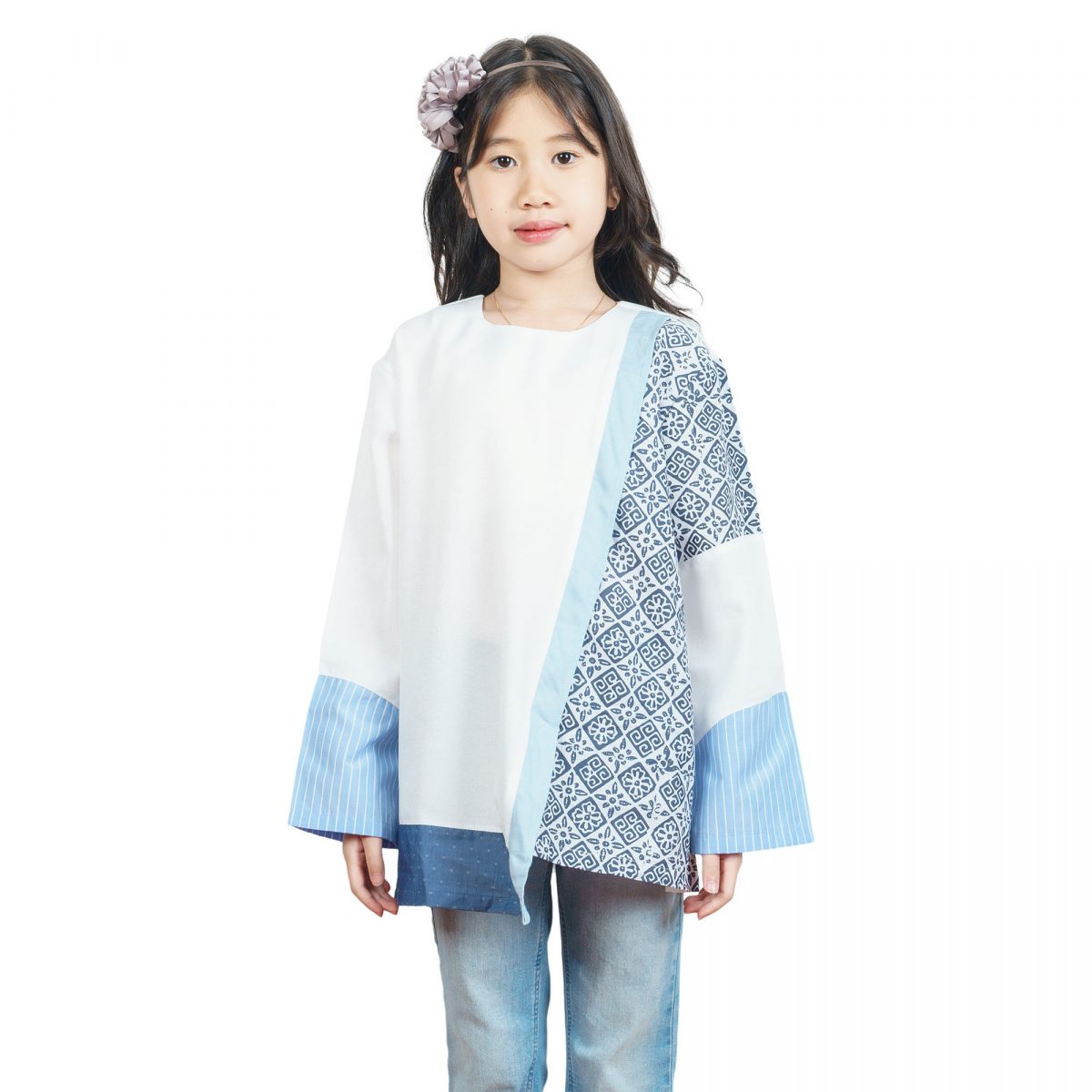 Elina Blouse Kids Broken White