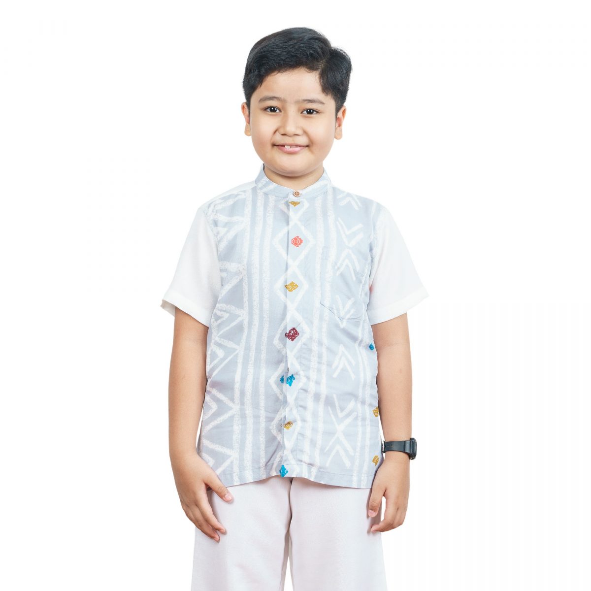 Nikko Shirt Kids Grey