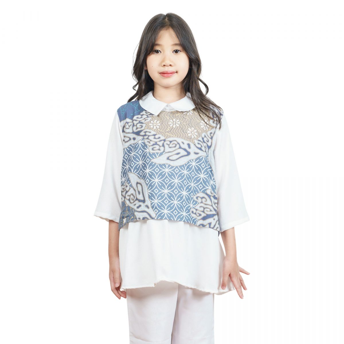 Gabriella Blouse Kids Grey