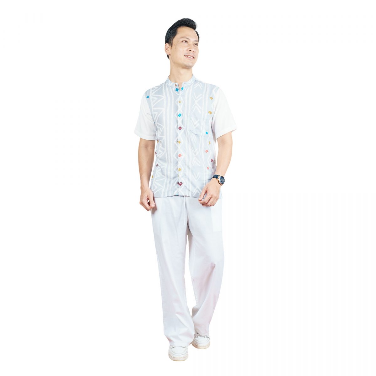 Nikko Shirt Grey - Image 6