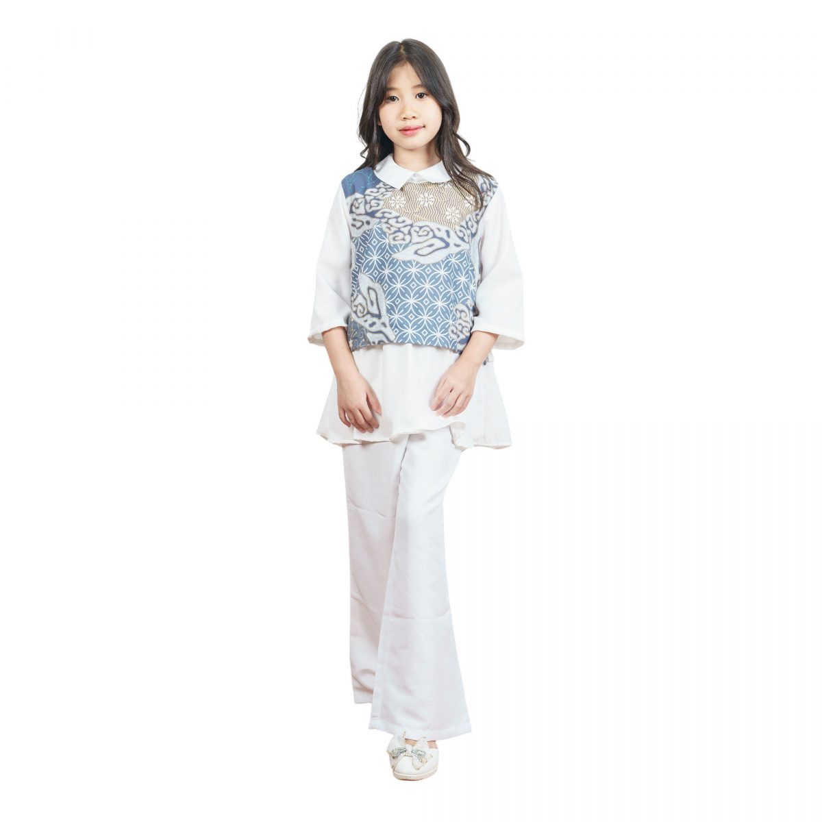 Gabriella Blouse Kids Grey - Image 6