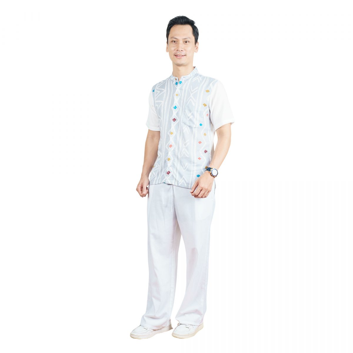 Nikko Shirt Grey - Image 4