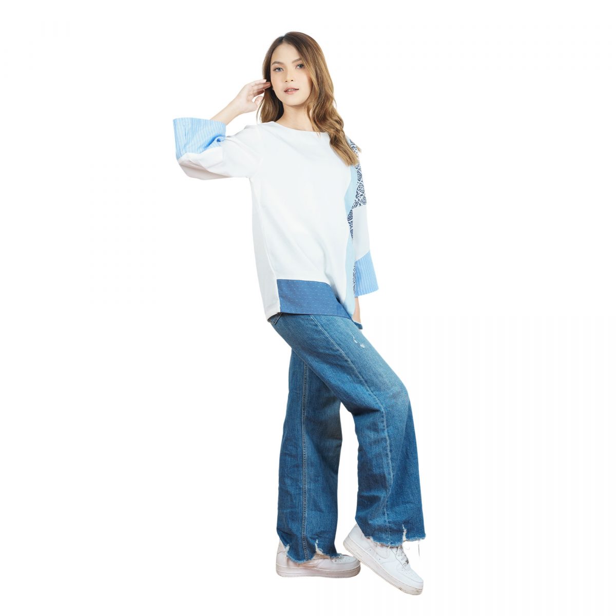 Elina Blouse Broken White - Image 4