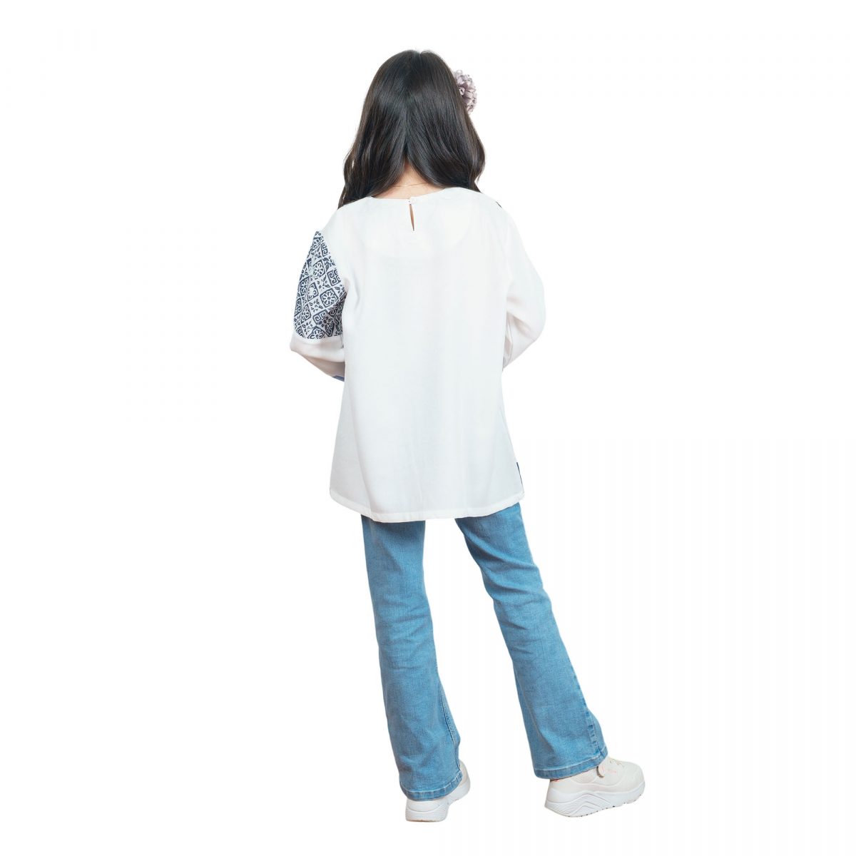 Elina Blouse Kids Broken White - Image 5