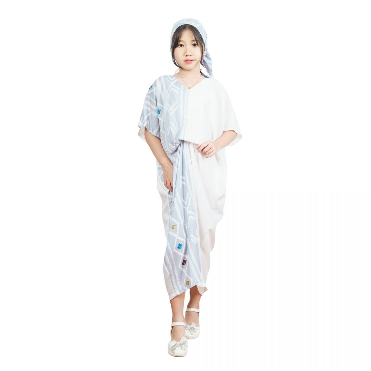 Dewayani Kaftan Kids Grey - Image 6