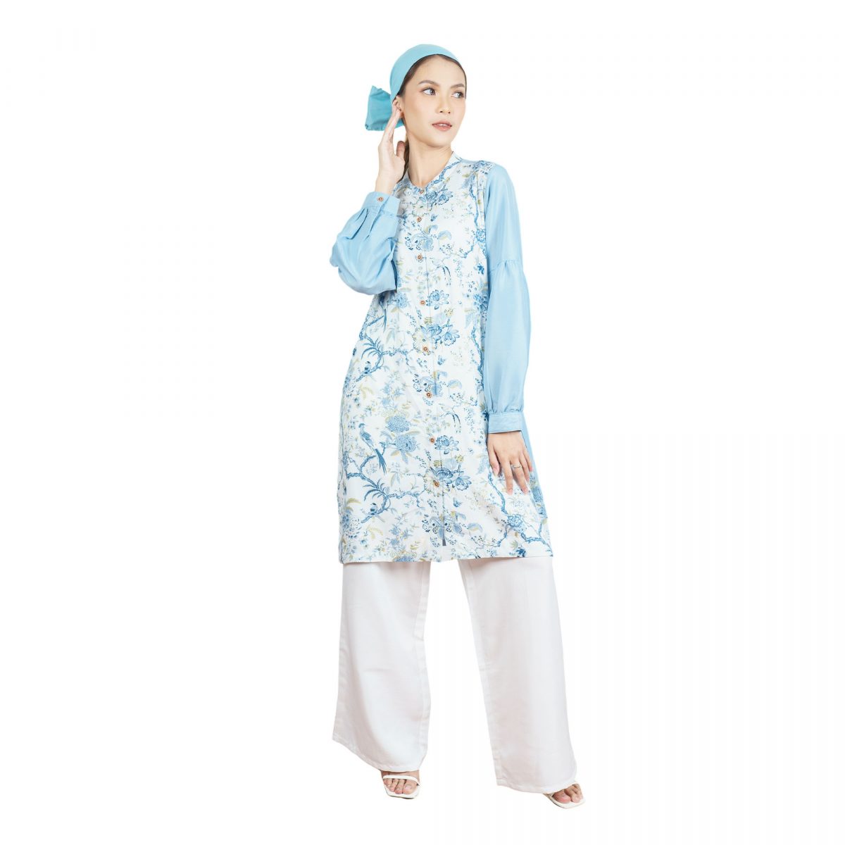 Aliyah Tunic Blue - Image 6
