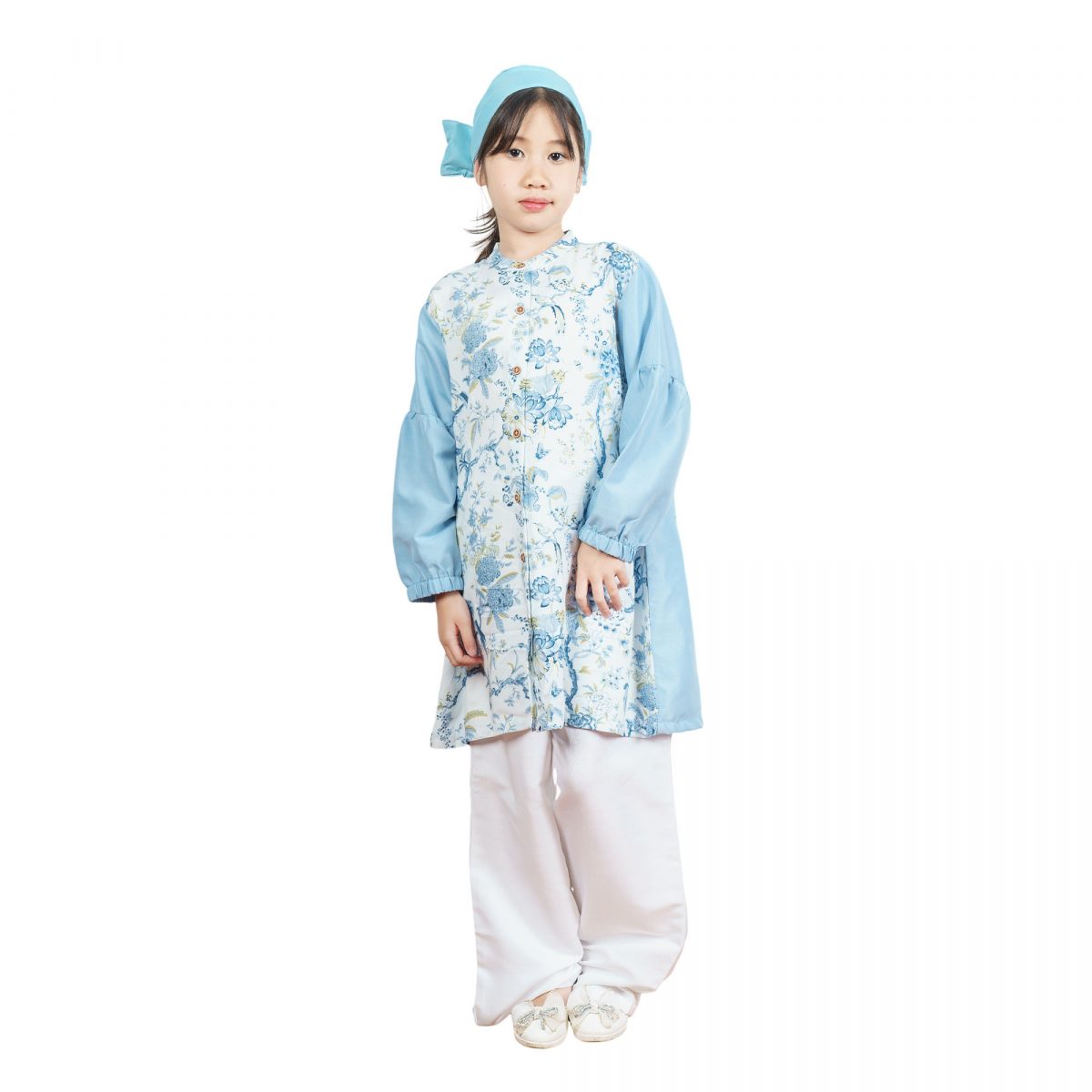 Aliyah Tunic Kids Blue - Image 6
