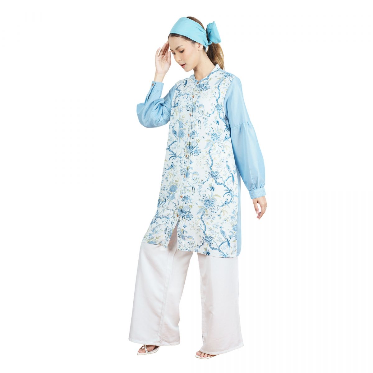Aliyah Tunic Blue - Image 4