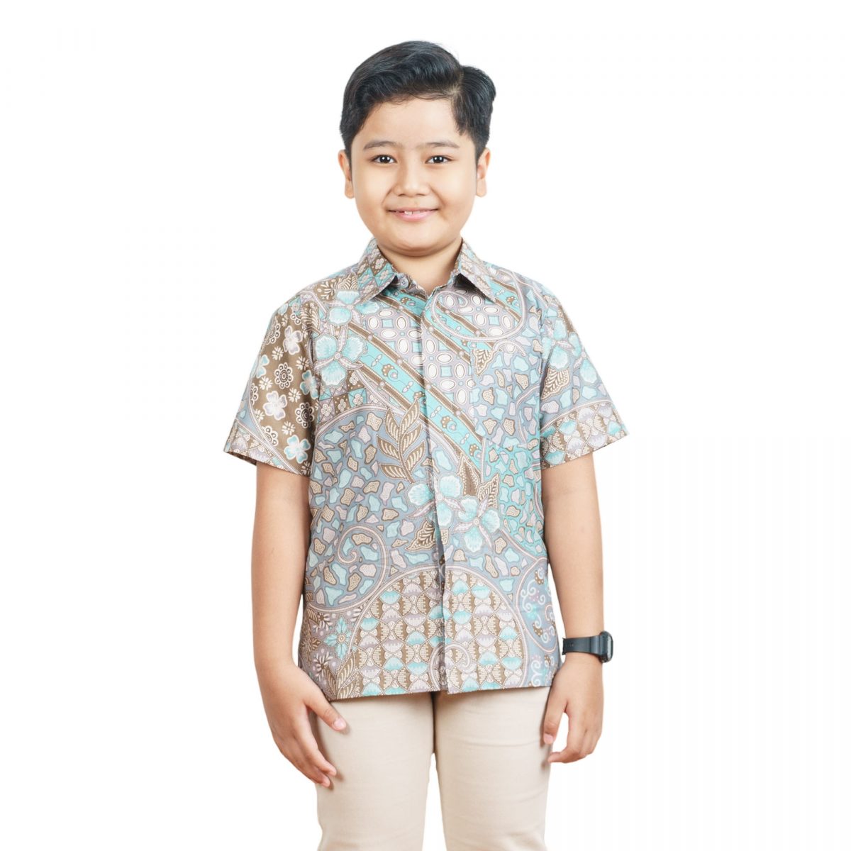 Terence Shirt Kids Green