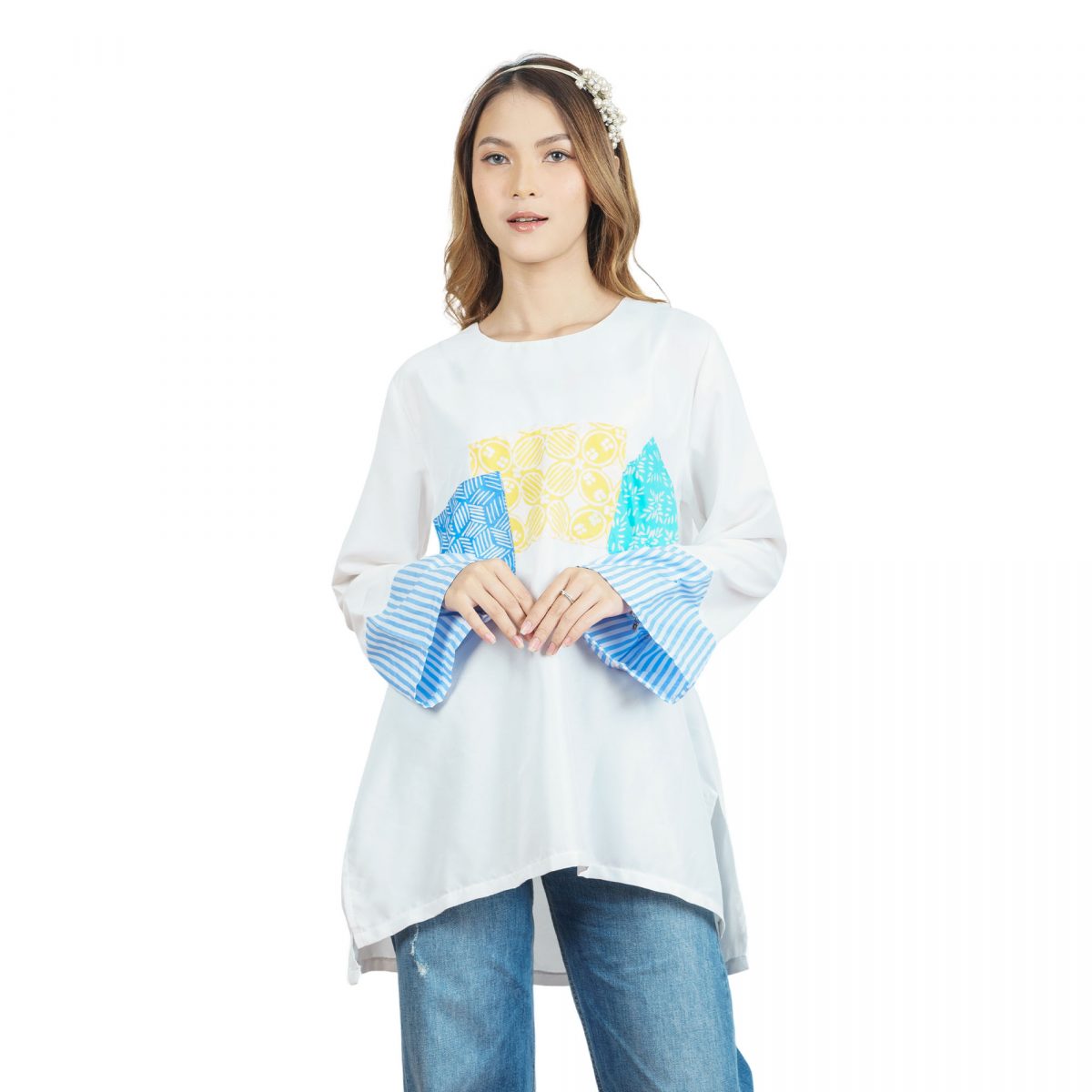 Rembulan Blouse Broken White