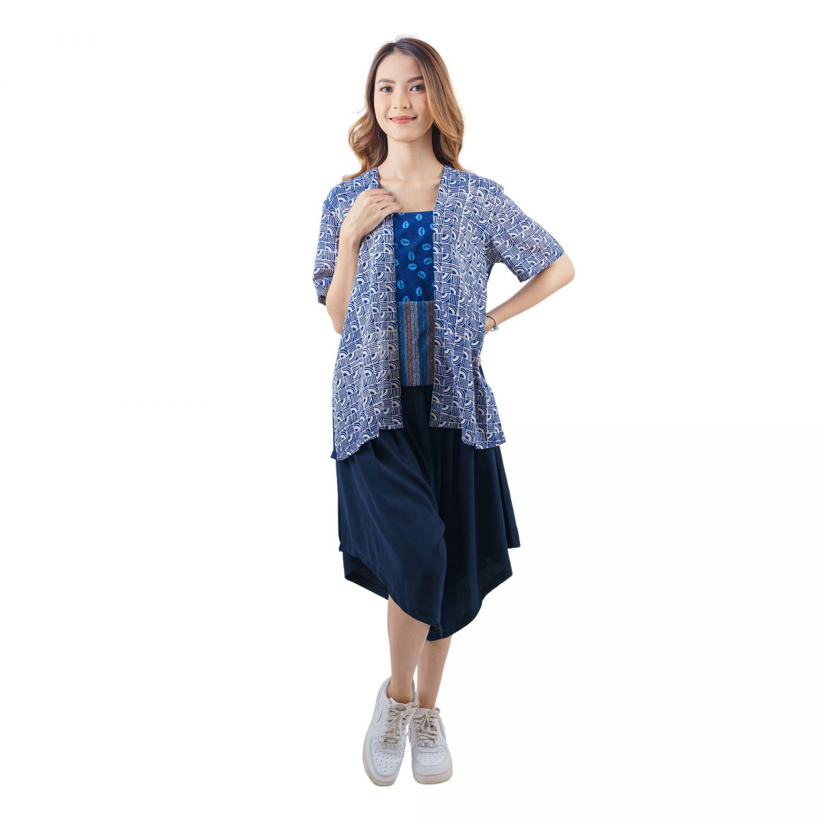 Laica Blouse Navy - Image 6