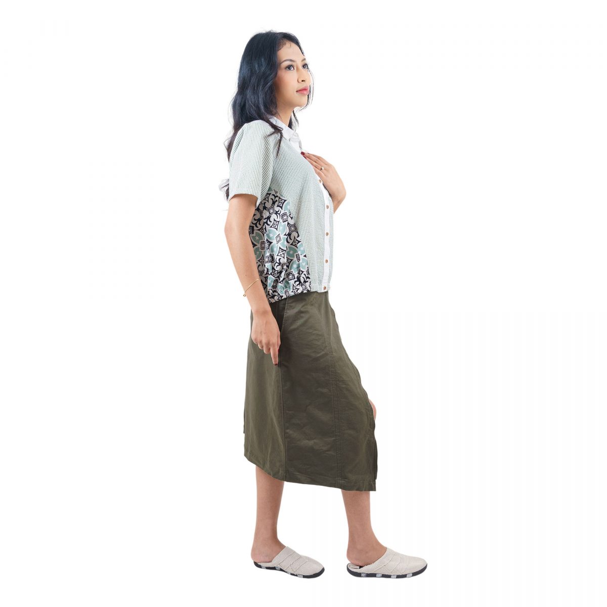 Yanara Shirt Green - Image 4