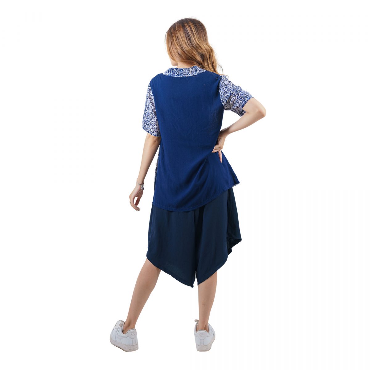 Laica Blouse Navy - Image 5