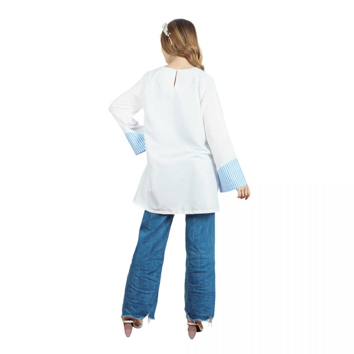 Rembulan Blouse Broken White - Image 5