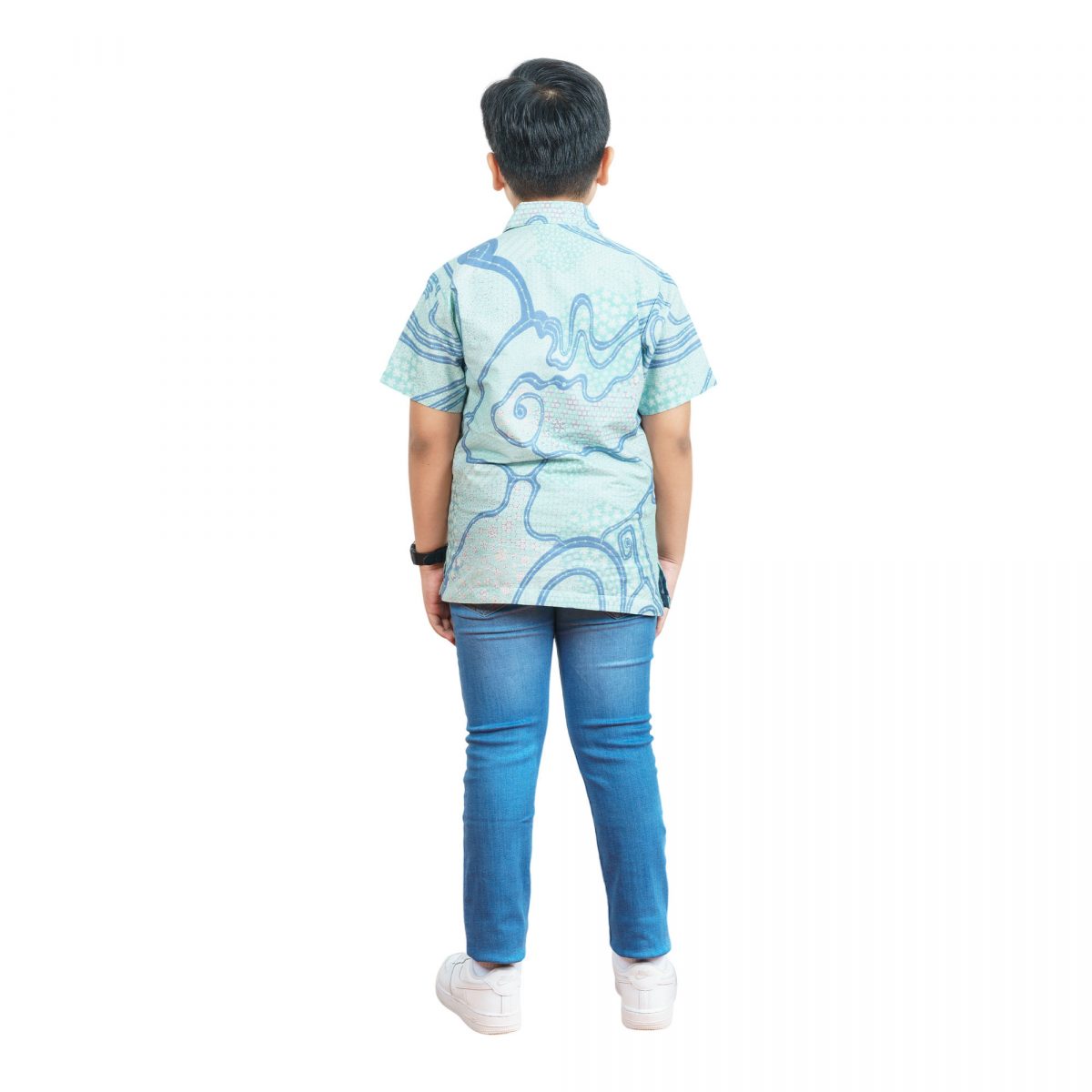 Azura Shirt Kids Green - Image 5