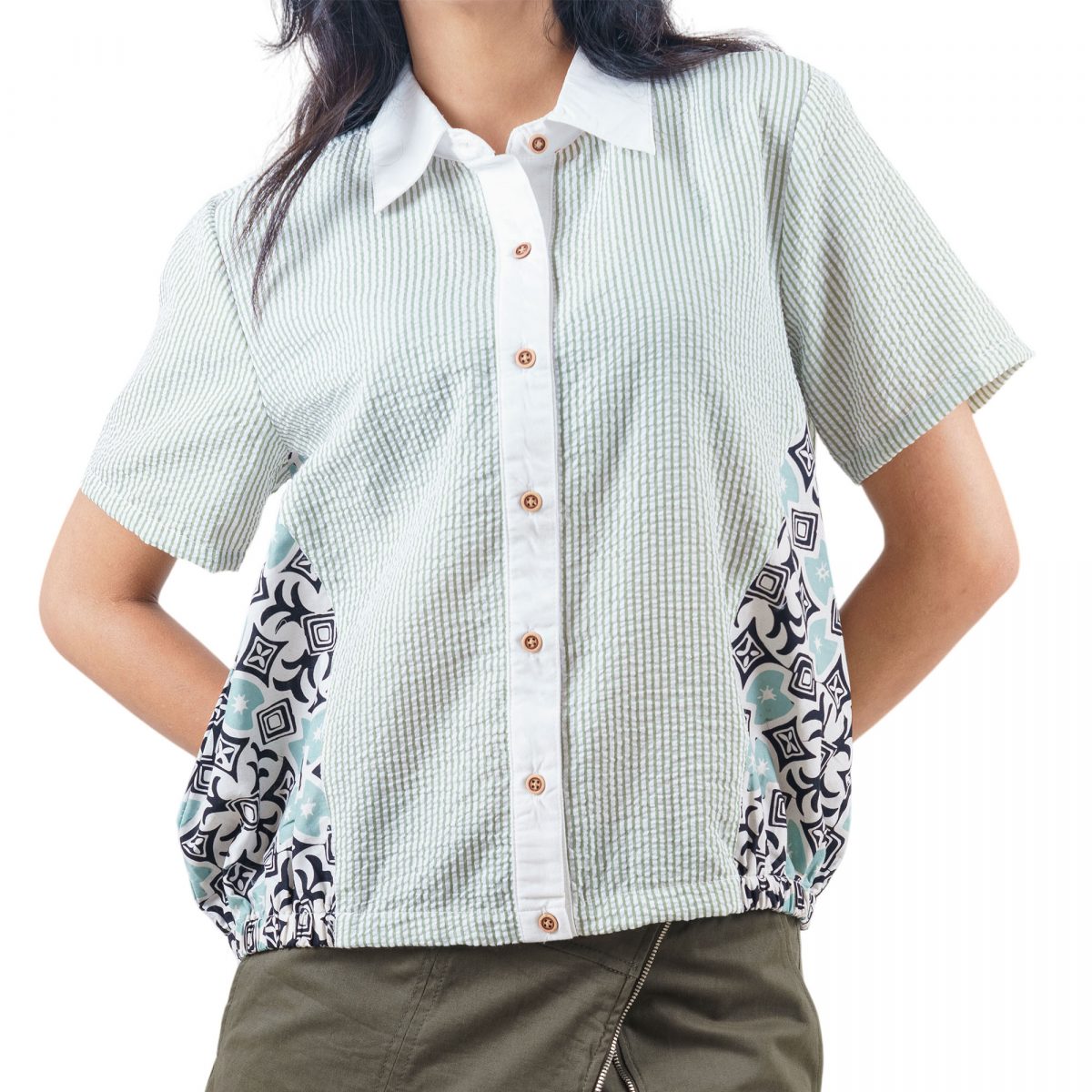 Yanara Shirt Green - Image 2