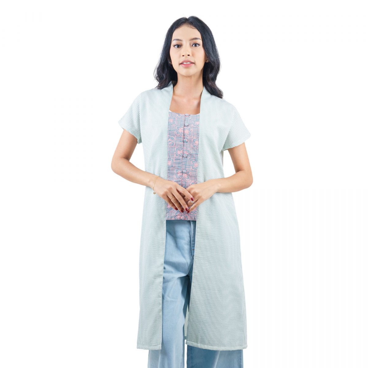 Lessie Tunic Stripe Green