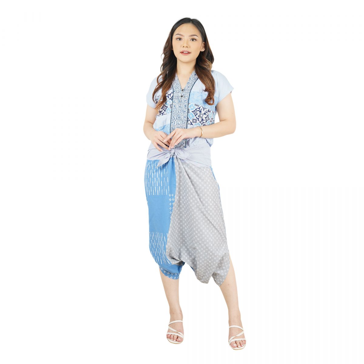 Mentari Pants Blue Grey - Image 6