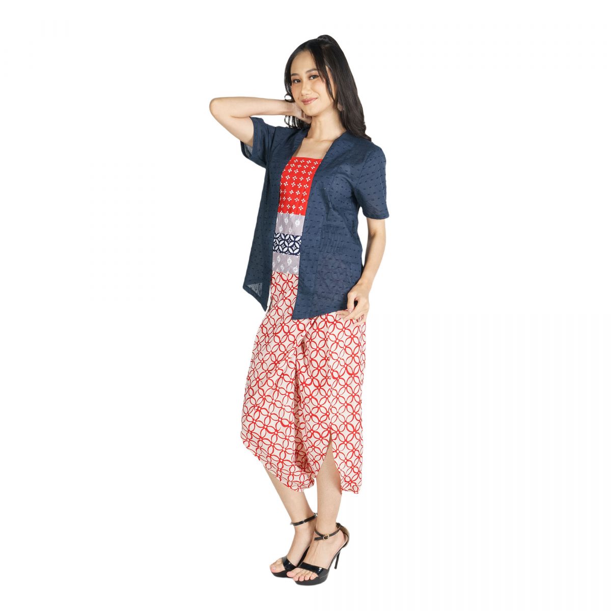 Cerita Blouse Navy - Image 3