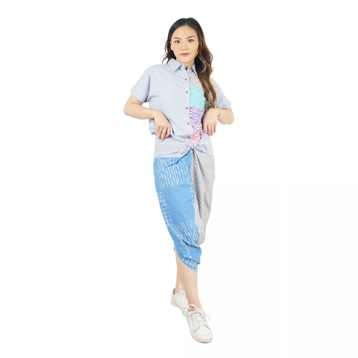 Modest Shirt Grey - Image 4