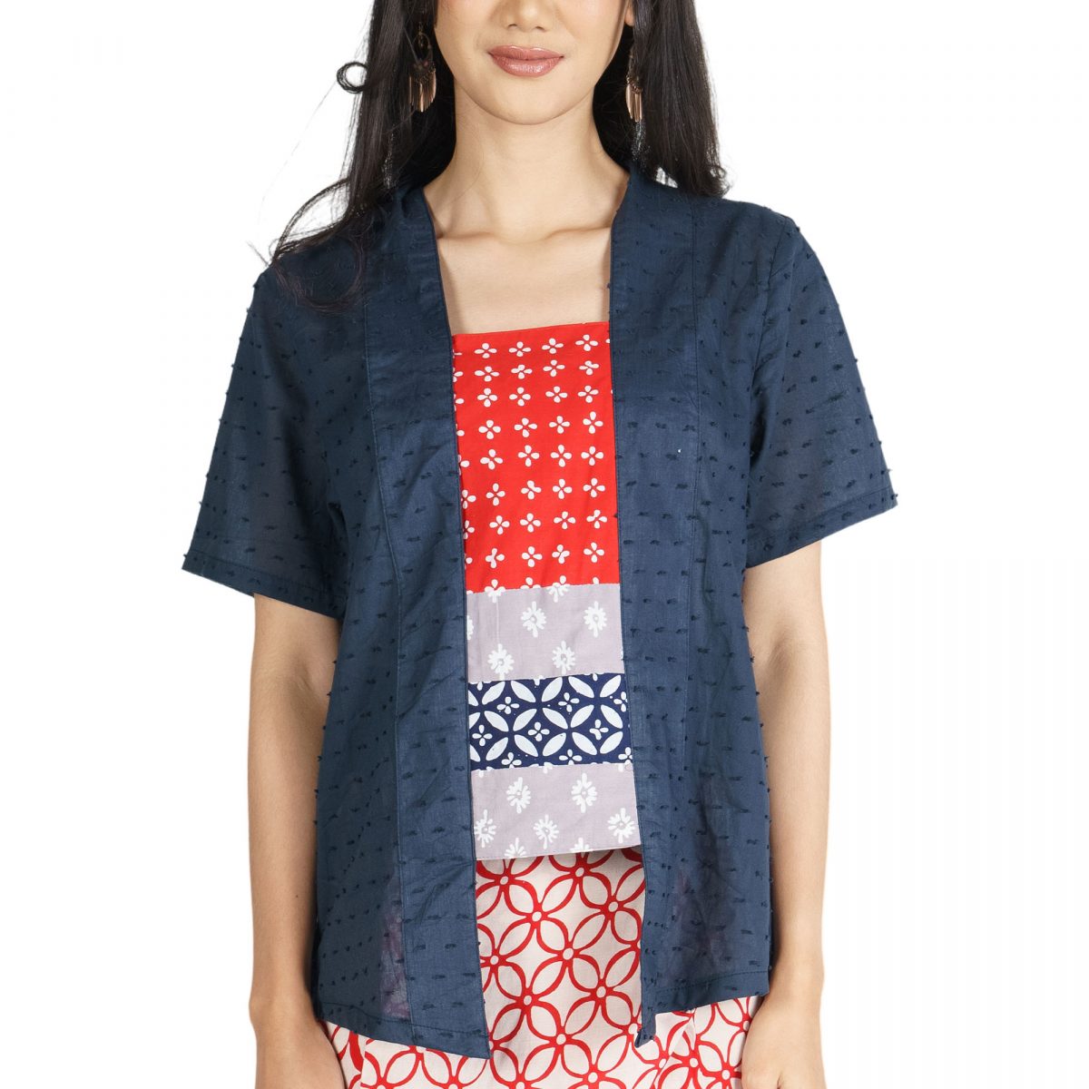 Cerita Blouse Navy - Image 2