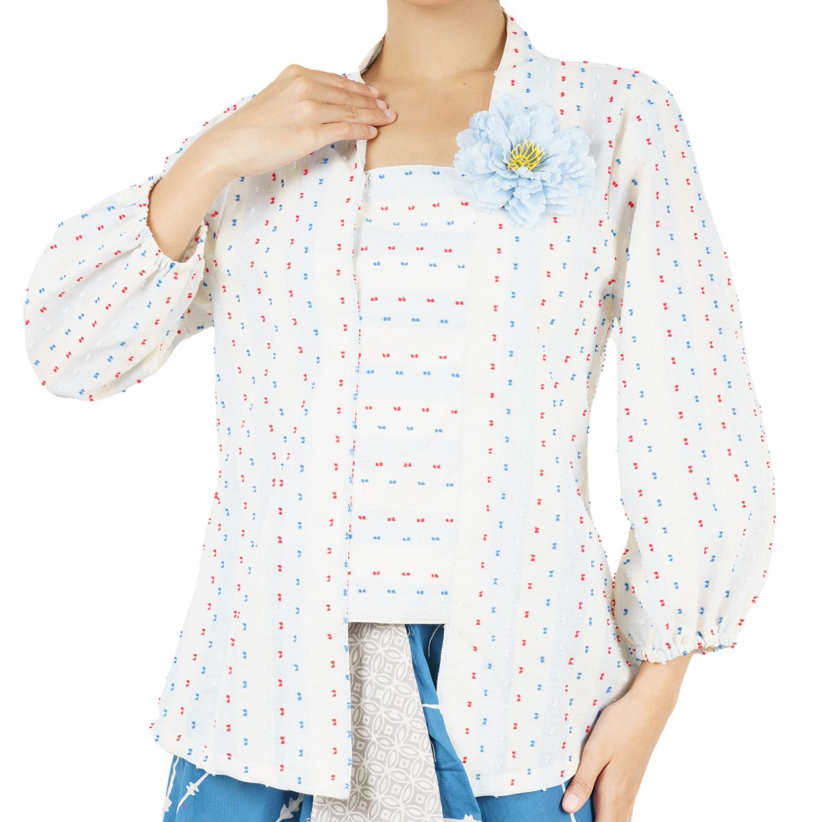 Merrie Blouse Cream - Image 2