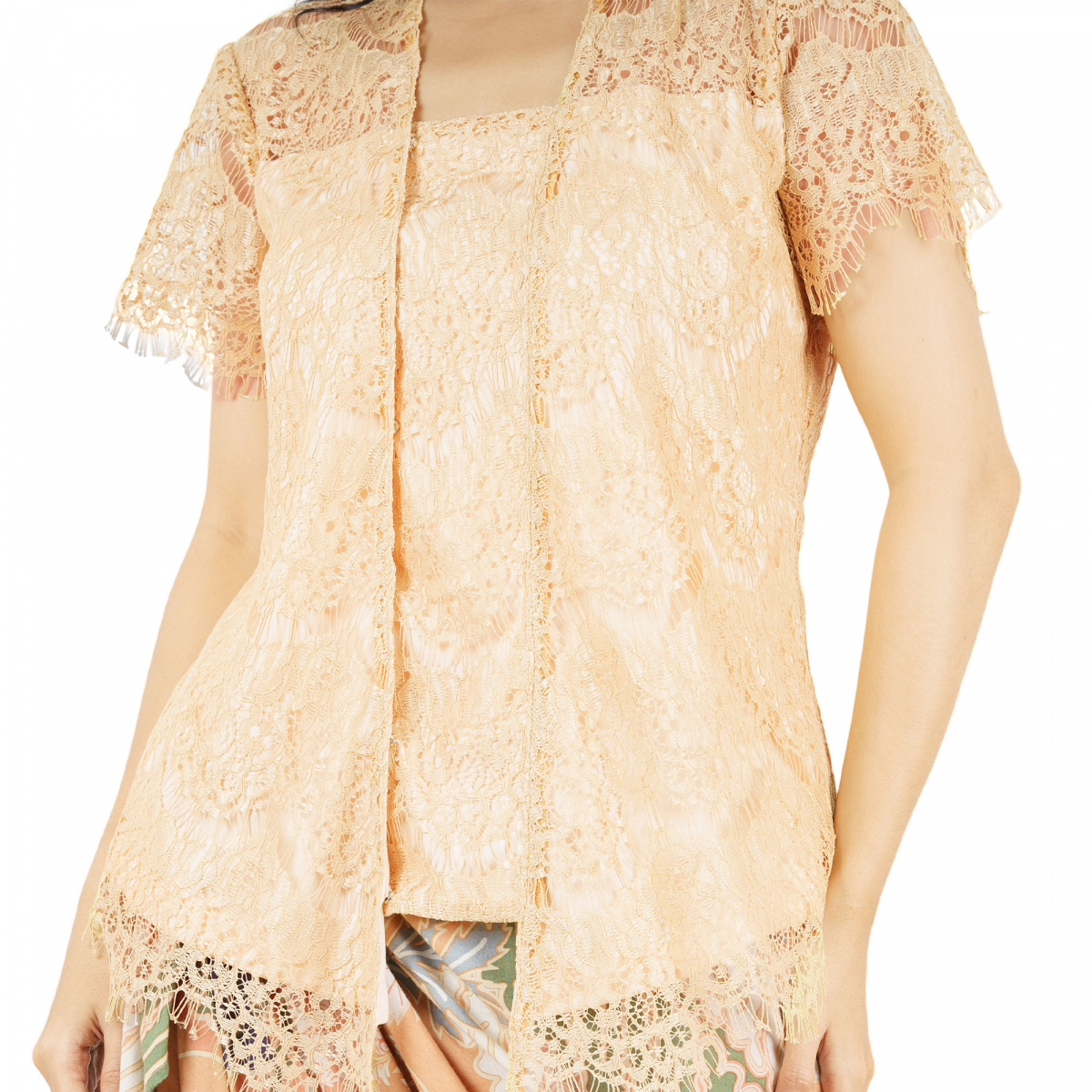 Kebaya Lace Yellow - Image 2