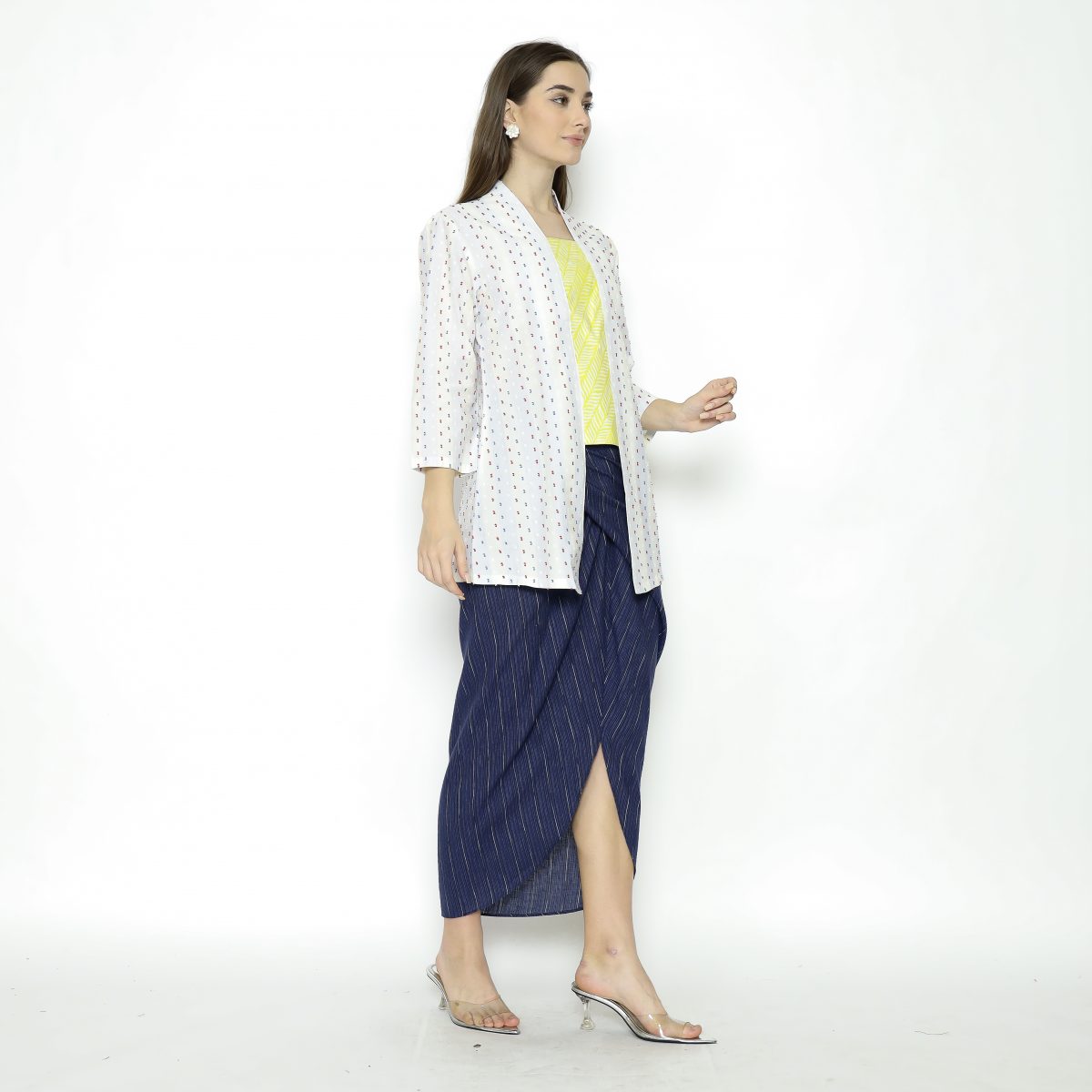 Carla Blouse Cream Yellow - Image 4