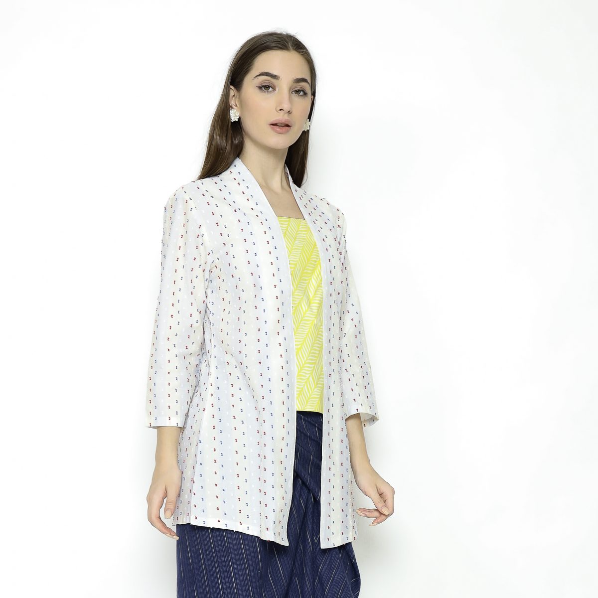Carla Blouse Cream Yellow - Image 3