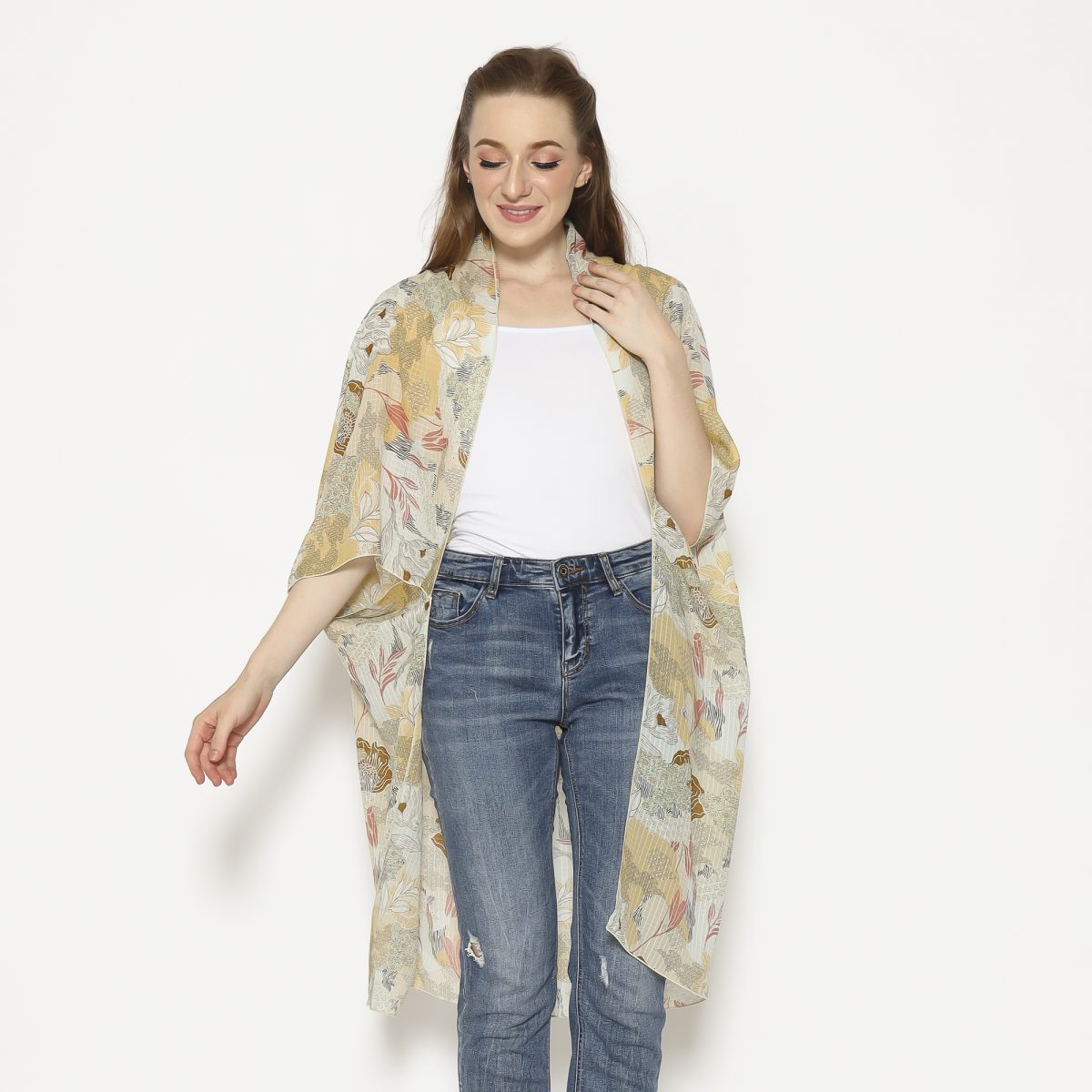 Avery Blazer Cream Yellow
