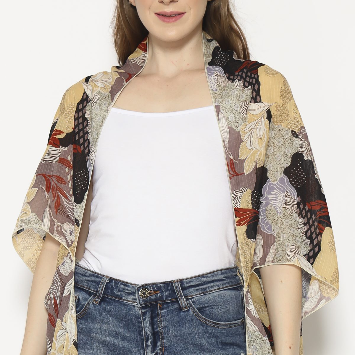 Avery Blazer Cream Black - Image 2