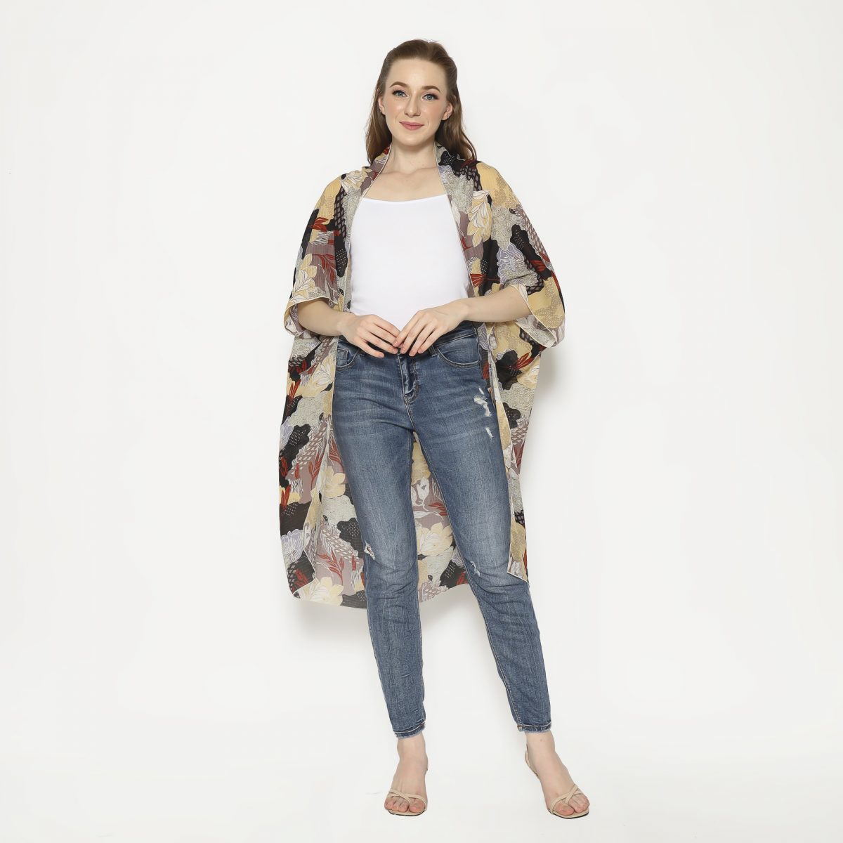 Avery Blazer Cream Black - Image 6