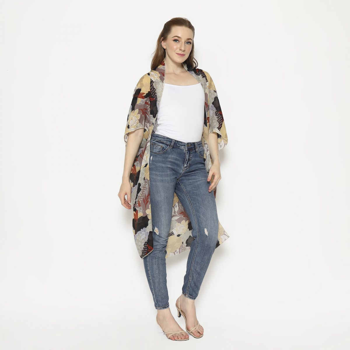 Avery Blazer Cream Black - Image 4