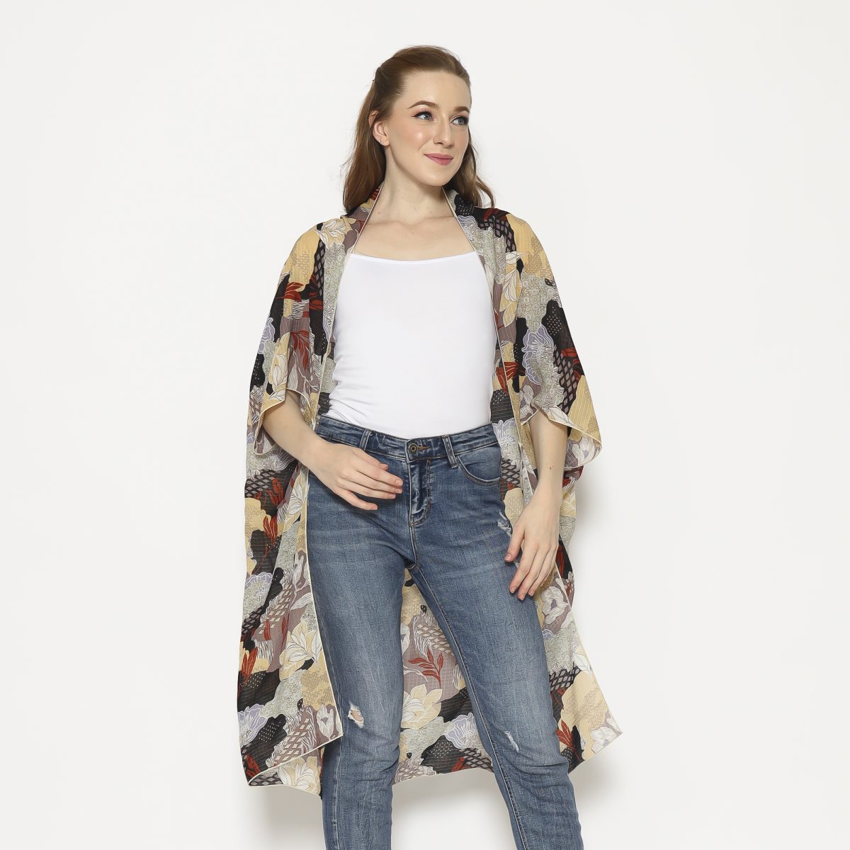 Avery Blazer Cream Black - Image 3