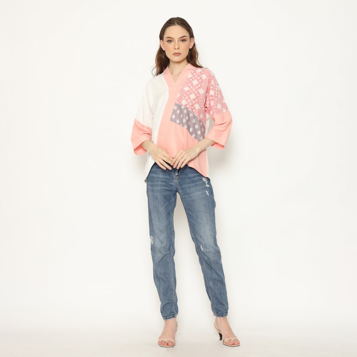 Amanda Blouse Pink - Image 6