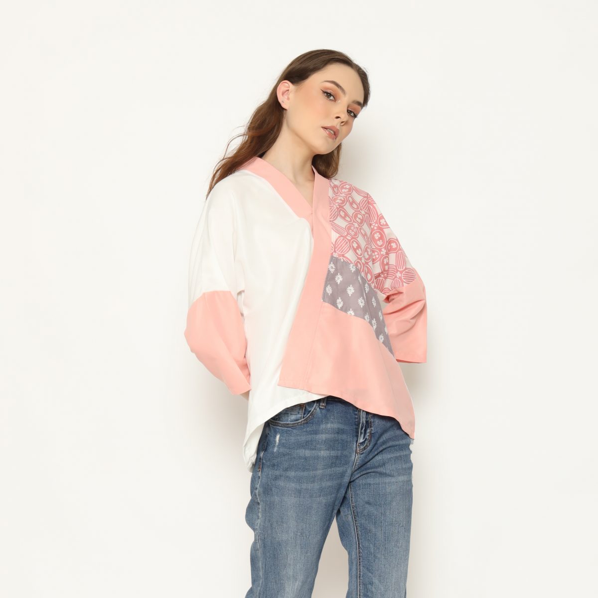 Amanda Blouse Pink - Image 3