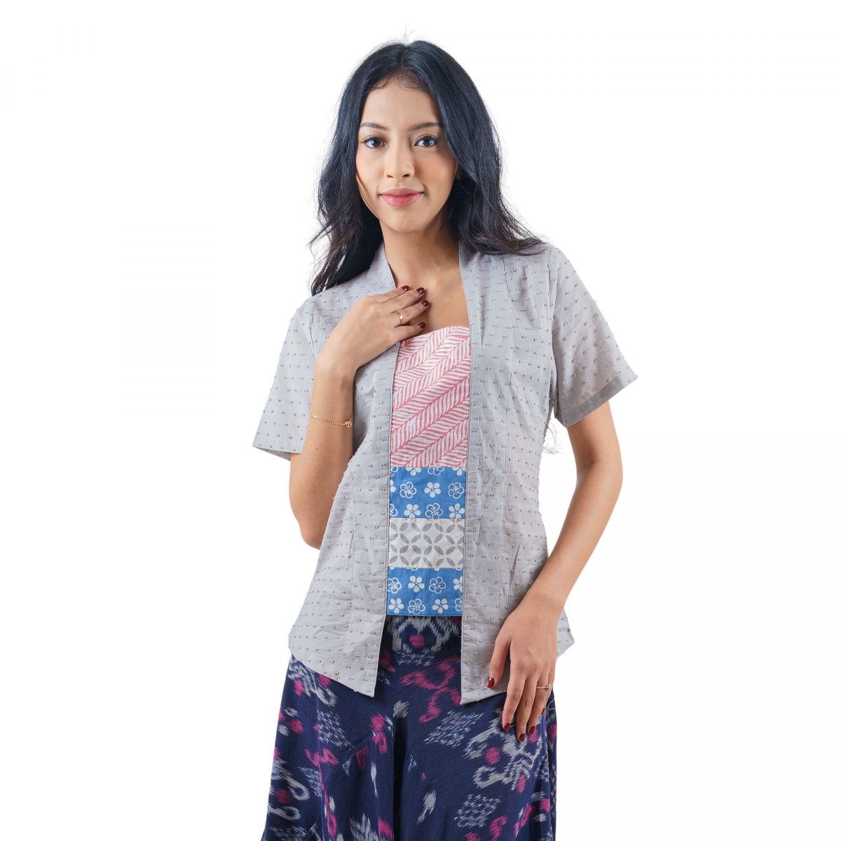Cerita Blouse Grey